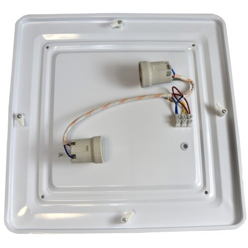  plafonsko svetlo wilton 2xE27/60W/230V 37,5x37,5 cm crno Slike