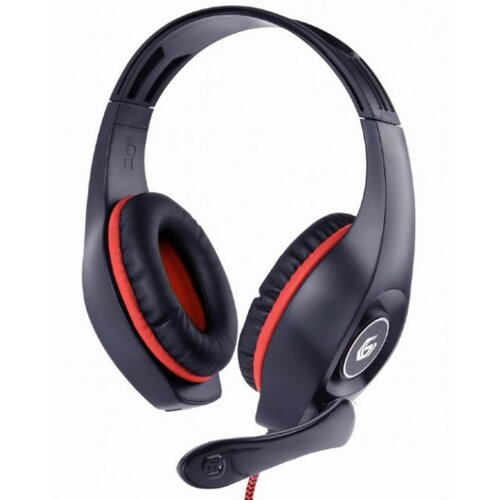 Gembird Slu&amp;scaron;alke Game Control Red-Negro Volume, (21153574) Slike