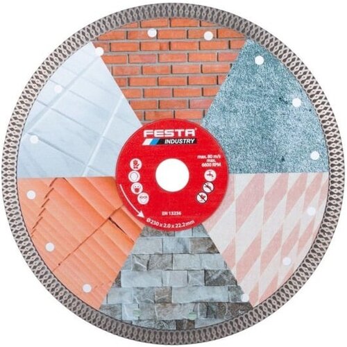 Festa rezna ploča dijamantska profi 230x2mm industry Slike