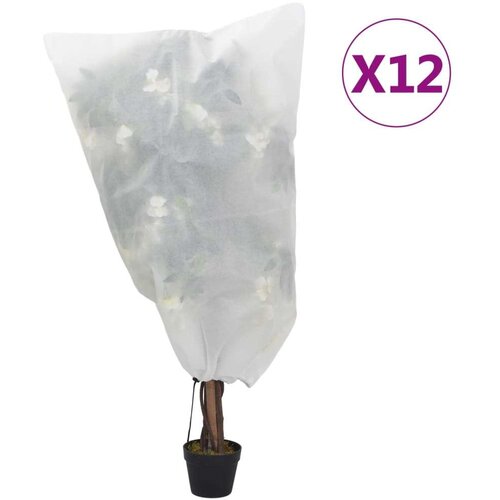  Navlake od flisa za biljke s vezicom 8 kom 70 g/m&amp;sup2; 0 8 x 1 2 m Slike
