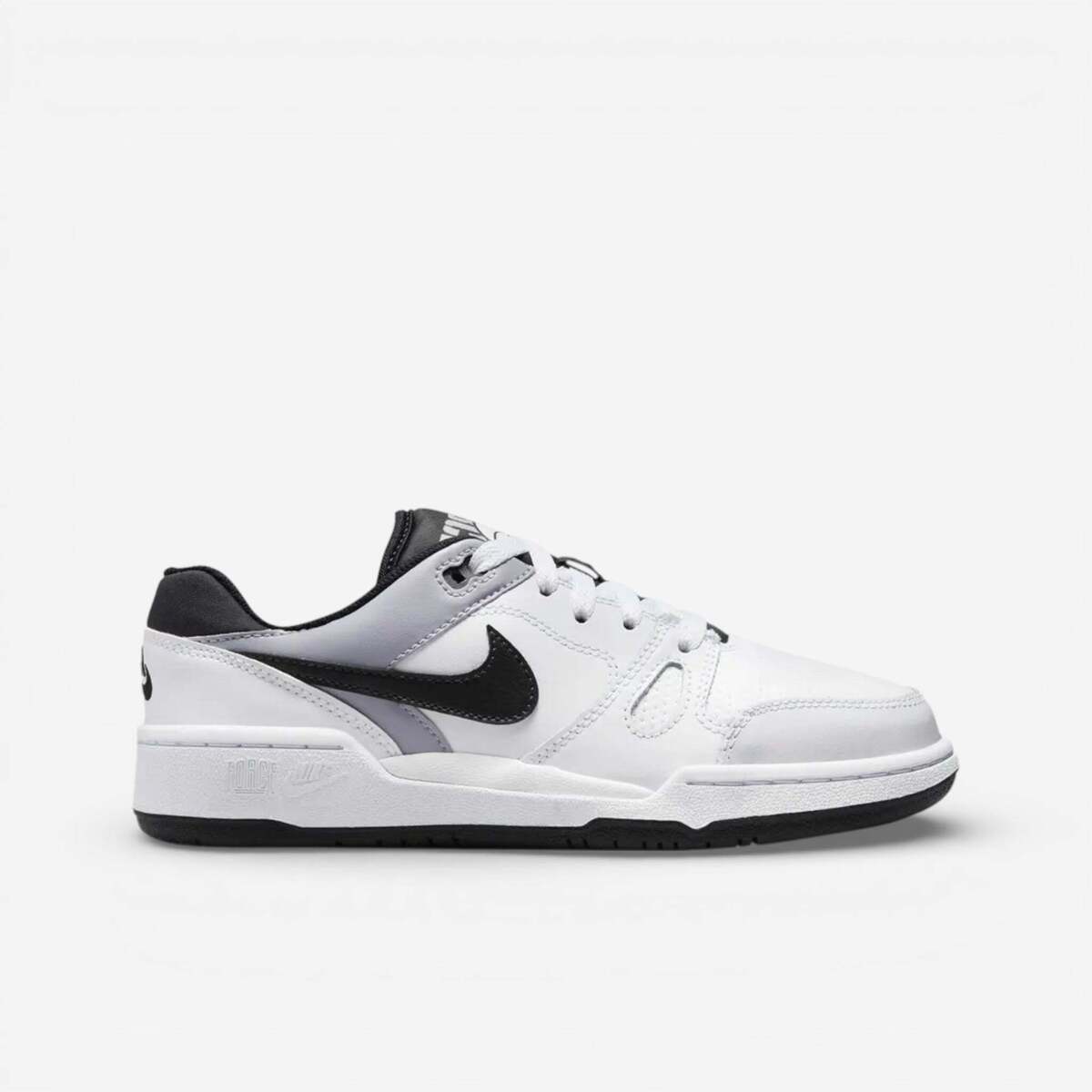 Nike Nizke superge Full Force Low White Pewter Black (GS) Črna Cene