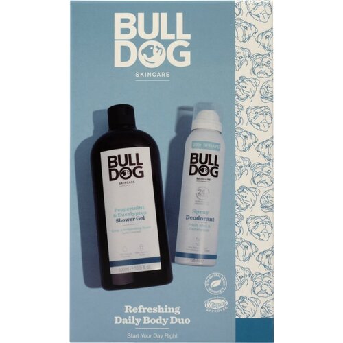 Bull Dog Fresh Mint Duo darilni set (za telo) za moške Cene