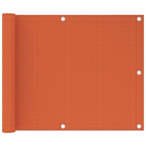 Balkonski zastor narančasti 75 x 300 cm HDPE Slike