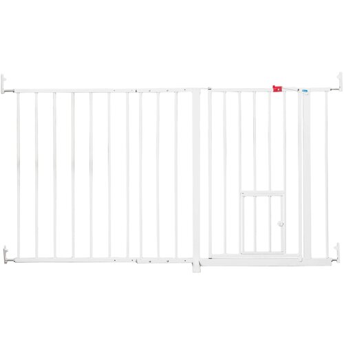  Carlson pregradna mreža izjemno &scaron;iroka z mačjimi vrati - V 76 cm x &Scaron; 129 do 150 cm Cijene