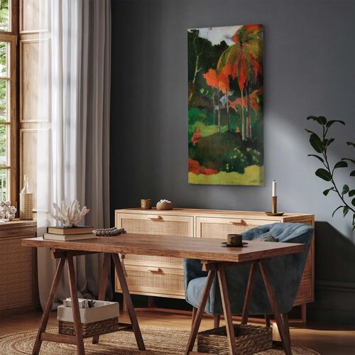  Slika - Paul Gauguin &amp;ndash; Mahana maa I 30x60 Premium Print Slike