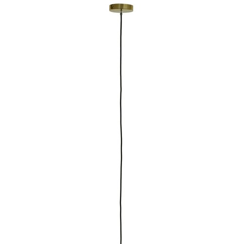 Light &amp;amp; Living Viseča svetilka v bronasti barvi s steklenim senčilom &amp;oslash; 48 cm Medina &amp;ndash; Slike