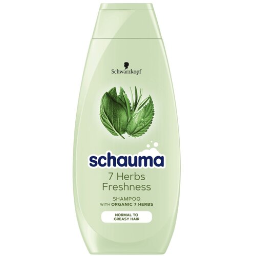 Schauma 7 Herbs zeli&scaron;čni &scaron;ampon za normalne in mastne lase 400 ml Cene