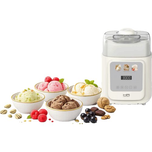 Home Robot Aparat za sladoled s kompresorom, kapacitet 1 lit., 90W - GELATO-500 Slike