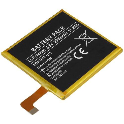 AVIZAR Baterija za HTC U11 Li-Polymer 3.8V 3000mAh 11.4Wh, Črna / Zlata, (5000070353) Cene