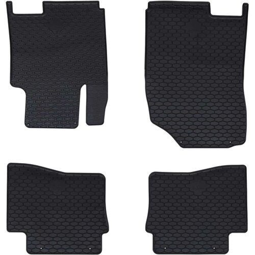 vidaXL Avto preproga 4 pcs Črna primerno za HYUNDAI i20 2014-2019 Guma, (5000204251) Cene