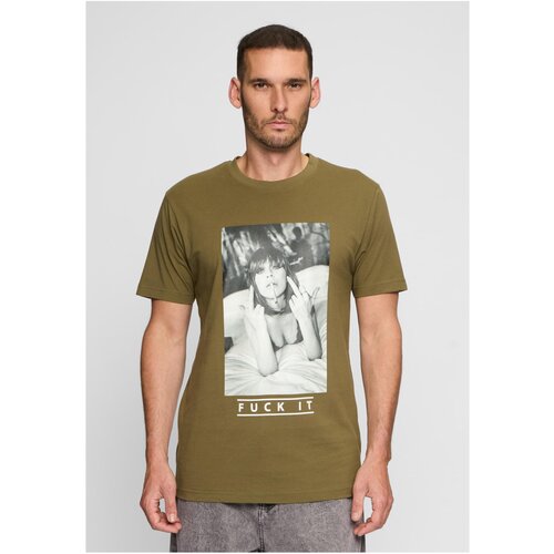 Mister Tee Men&amp;#039;s T-shirt Fuck It 2.0 olive Slike