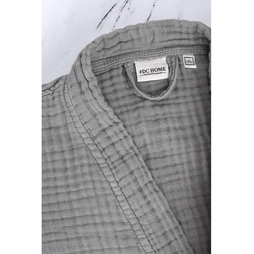 Foutastic Bademantil Kimono, Sivi Slike