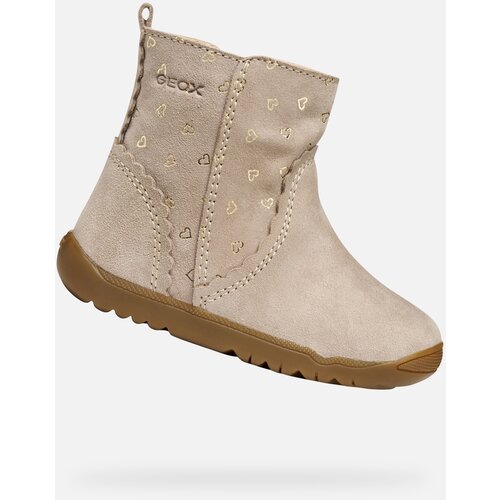 Geox Beige Girls' Shoes for First Steps Macchia - Girls Cijene