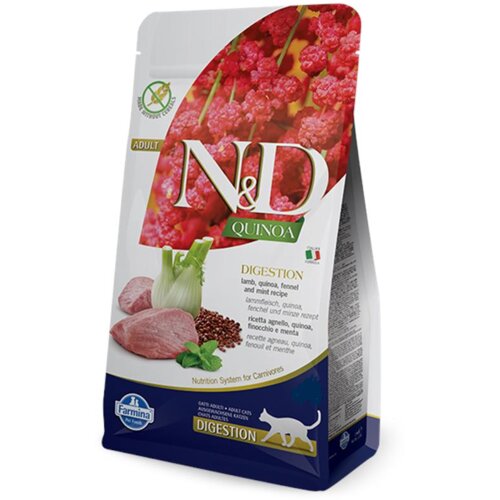 N&d suva hrana za mačke sa osetljivim digestivnim traktom - jagnjetina, kinoa, komorač i nana 300g Cene