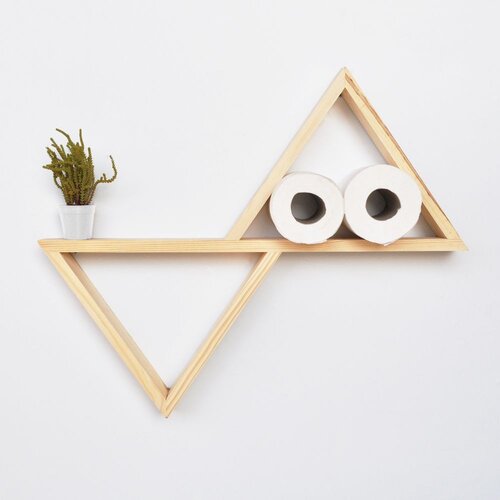 Woody Fashion Zidna polica Aa005, 55x50x9 cm, Hrast Cijene
