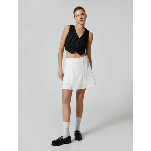  Mini Short Skirt A-Line High Waist Relaxed Fit