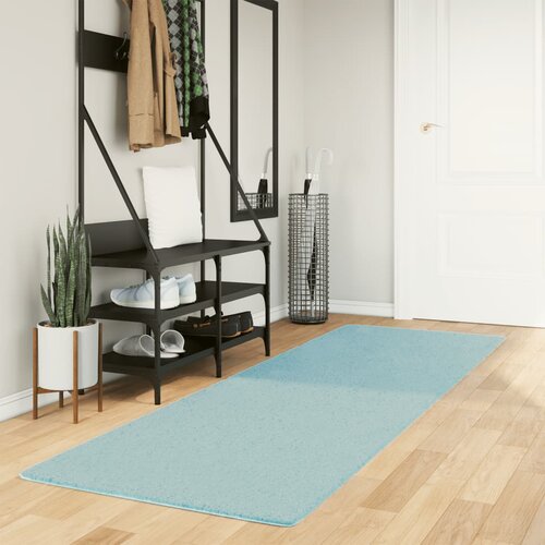 vidaXL Preproga OVIEDO s kratkimi vlakni zelena 80x250 cm Cene
