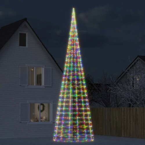  LED božićno drvce 3000 LED &scaron;arenih 800 cm Cijene
