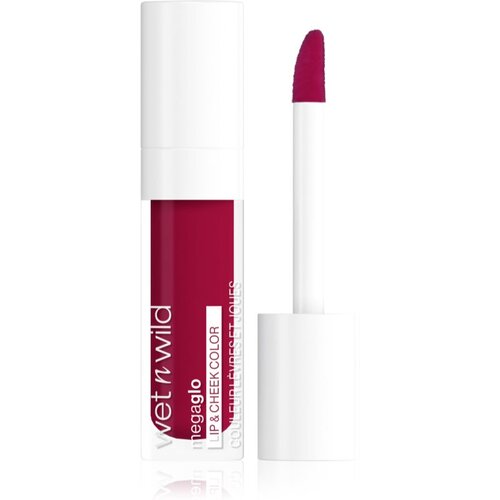 Wet'n wild MegaGlo kremasta šminka za ustnice in lica odtenek Berry True 6,5 ml Cene