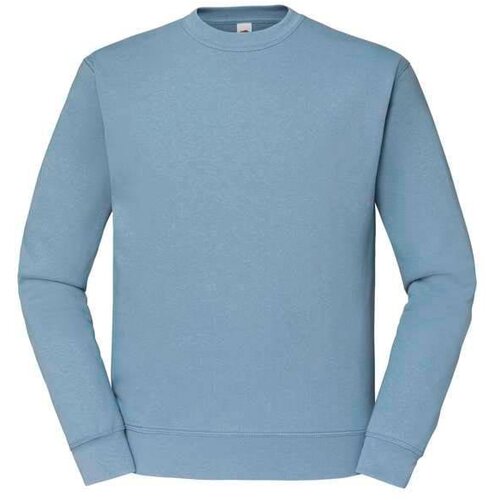Fruit Of The Loom Men's Blue Sweatshirt Set-in Sweat Cene