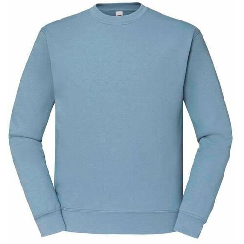 Fruit Of The Loom Men's Blue Sweatshirt Set-in Sweat Slike