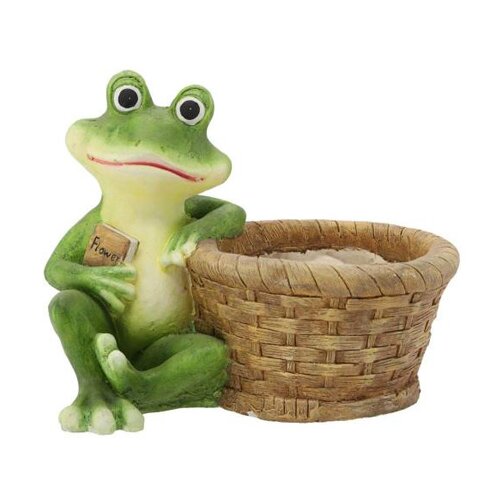  baštenska figura žaba sa korpom (GOT6593) Cene