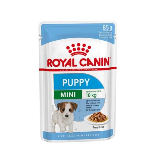 Royal Canin Vlažna hrana za štence malih rasa Mini Puppy, 85g Slike