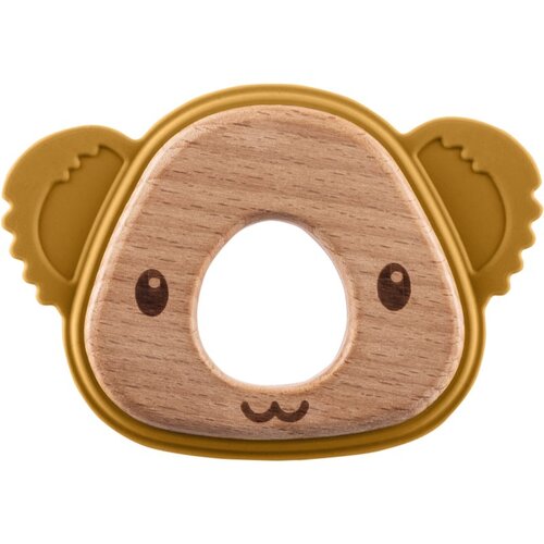 Zopa Silicone Teether Koala grickalica za bebe Mustard Yellow 1 kom Cijene
