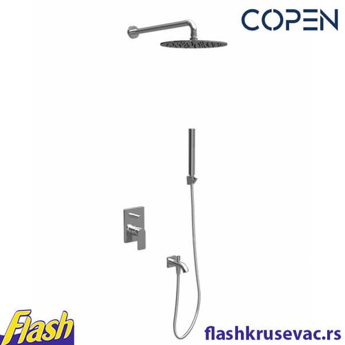  Ugradna slavina sa tu&scaron; setom HROM - COPEN - C-01-116CR Cene