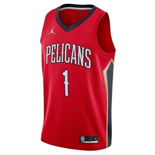Nike Majice s kratkimi rokavi Nba New Orleans Pelicans Zion Williamson Statement Edition Rdeča Cene