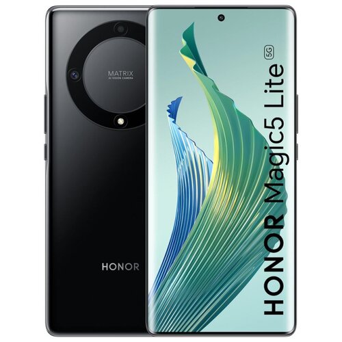 Honor Obnovljeno - znaki rabe - Magic 5 Lite 5G 8GB+256GB črn pametni telefon, (5000003673) Cene