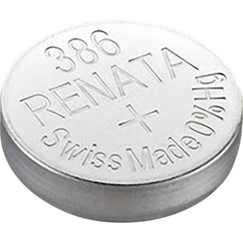 Renata Gumbna baterija 386 srebrovo-oksidna SR43 primerna za visoke tokove 130 mAh 1.55 V\, 1 kos, (20430848) Cene