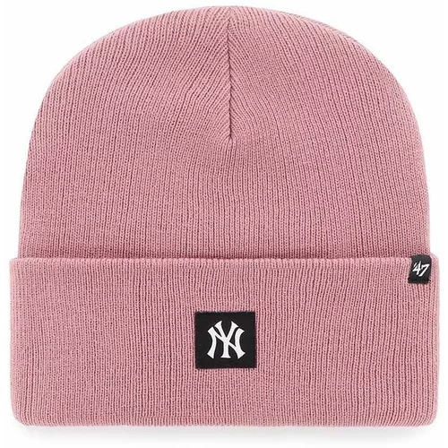 47 Brand Kapa Mlb New York Yankees roza barva