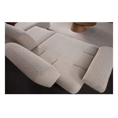 Atelier Del Sofa Ugaona sofa na razvlačenje Nice, 165x75x315 cm, Krem Slike