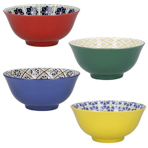Kitchen Craft Set od 4 keramičke posude &amp;oslash; 15 cm Slike