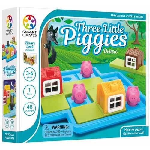 Smartgames kreativni set - logička igra Three Little Piggies Deluxe SG 023 Slike