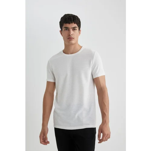 Defacto Slim Fit Crew Neck Short Sleeve T-Shirt