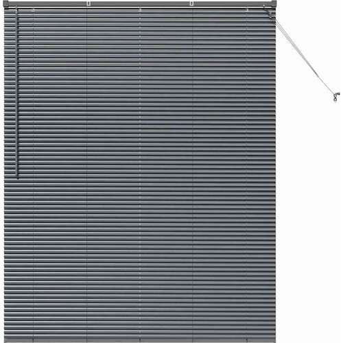  Venecijanski zastore Tamno siva 175 x 140 cm Aluminij Slike