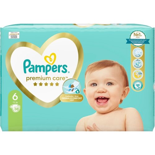Pampers plenice Premium Care, velikost 6 (13-18kg), 38 kos Cene