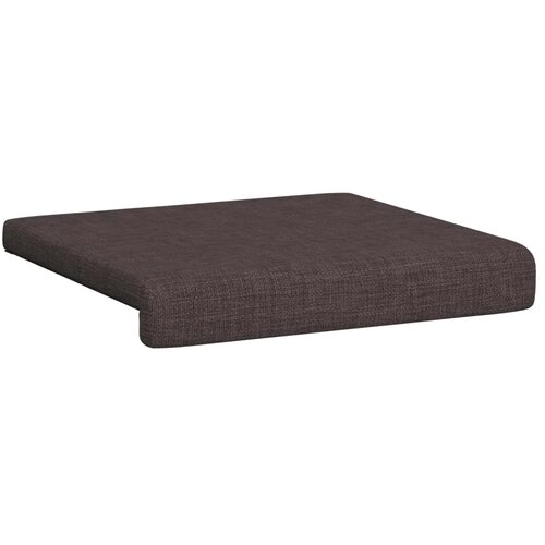  Jastučić za klupu 4 kom. Tkanina Tamno smeđa Dubina 35 cm - Tamno smeđa 4 Slike