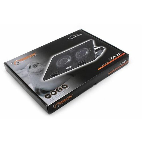  Podloga za prenosnik 2x ventilator 14x14cm SBOX - 15,6&quot; Cene