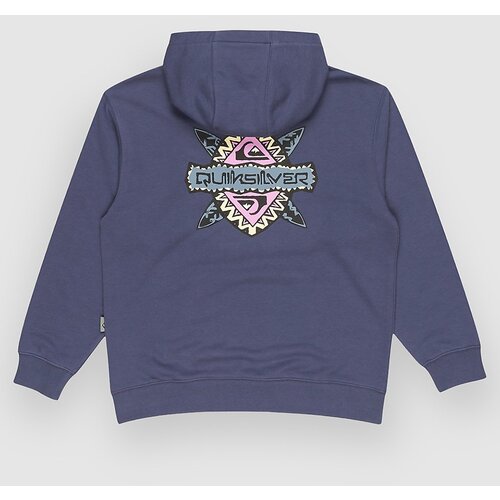 Quiksilver Drybridge Kids Pulover s kapuco crown blue Cene