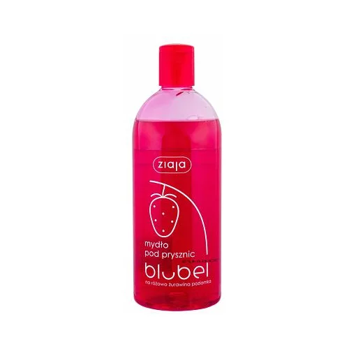 Ziaja Fruity gel za prhanje z aromo brusnice in divje jagode 500 ml za ženske
