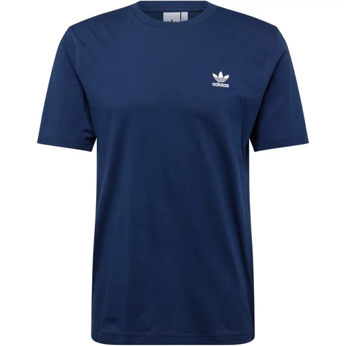 Adidas Majica 'Trefoil Essentials' mornarska / bela