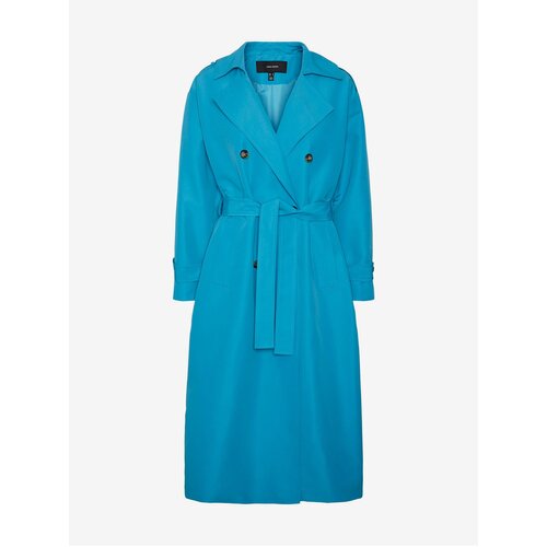 Vero Moda Blue Womens Trench Coat Chloe - Women Slike