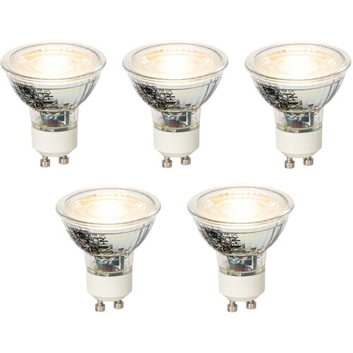 LUEDD Komplet 5 zatemljivih LED žarnic GU10 4W 300lm 2700K Cene