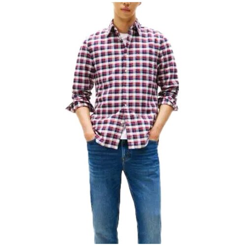 Tommy Hilfiger Srajce z dolgimi rokavi Mw0mw40465 Rdeča Cene