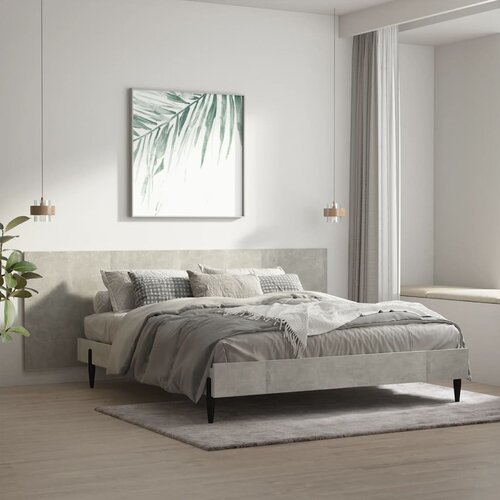 Uzglavlje za krevet siva boja betona 240 x 1,5 x 80 cm drveno Cijene