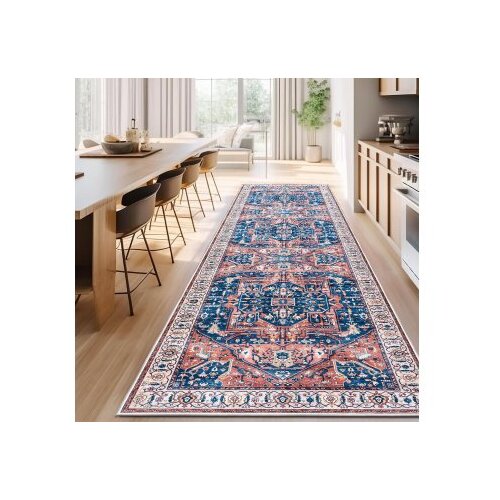 Conceptum Hypnose Kece-Fr118 plavi tepih (140 x 220 cm) Slike