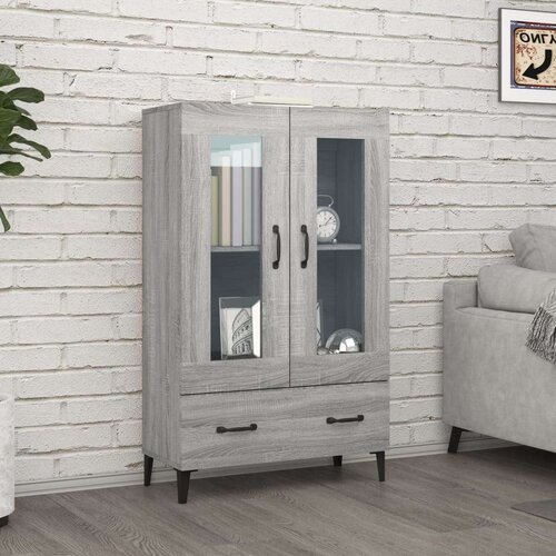  Visoka komoda boja hrasta sonome 70x31x115 cm konstruirano drvo Cijene
